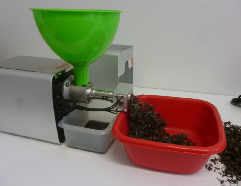 Presa de ulei teste de laborator, verificare acid oleic